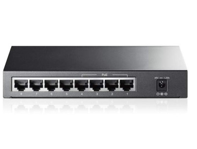 Коммутатор TP-Link TL-SF1008P, 10/100М, 8Port