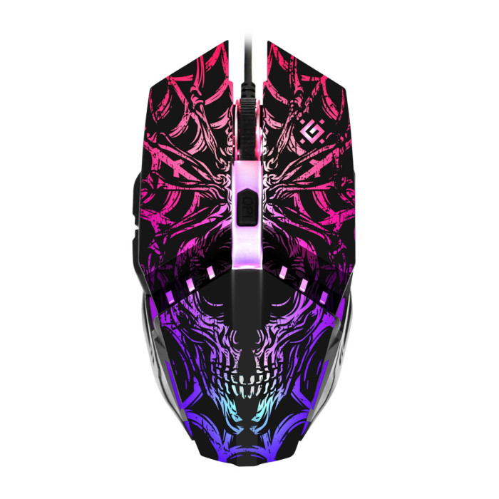 Mouse Defender Prototype GM-670L, USB, Optical 3200 dpi, black (52670)