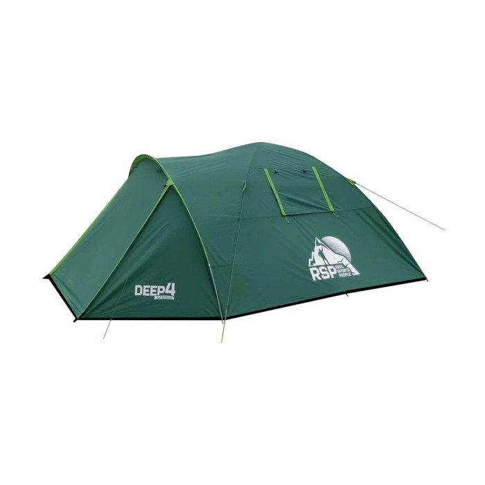 Палатка Deep 4 для туризма и кемпинга зеленый