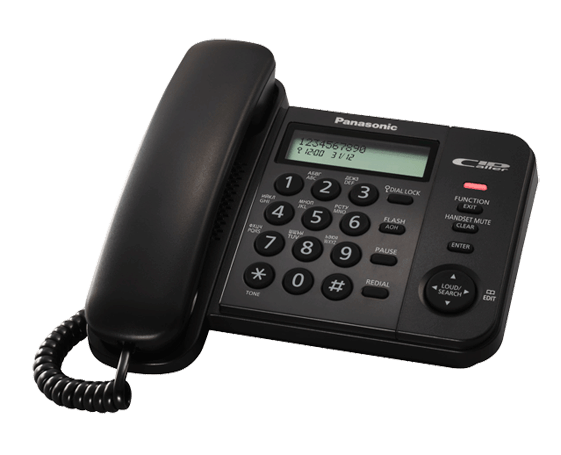 KX-TS2356 Проводной телефон (RUB) Черный