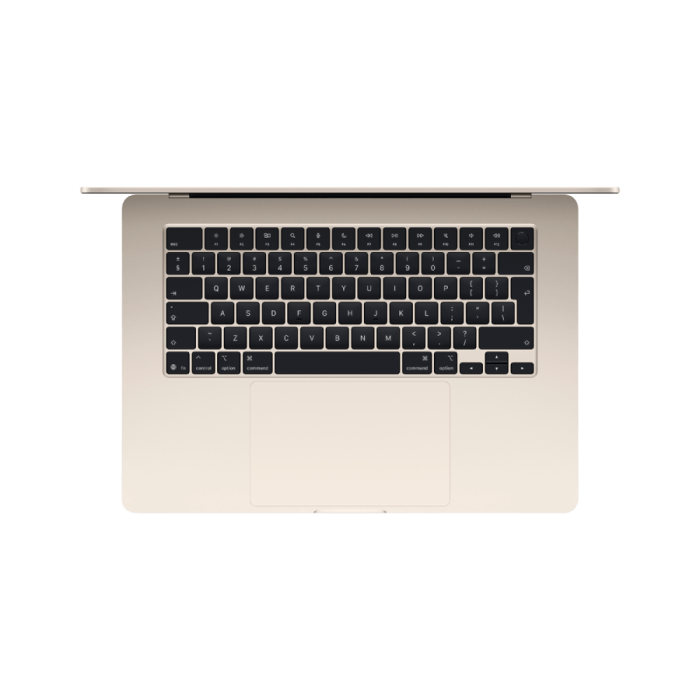 15-inch MacBook Air: Apple M4 chip with 10-core CPU and 10-core GPU, 16GB, 256GB SSD - Starlight,Model A3241