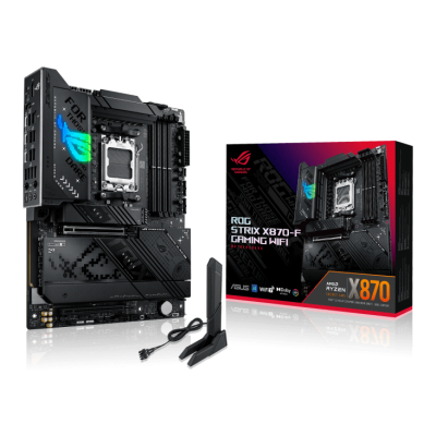 Материнская плата ASUS ROG STRIX X870-F GAMING WIFI AM5 4xDDR5 2xSATA RAID 4xM.2 HDMI DP WiFi ATX