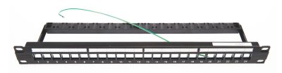 1U 24-PORT STP E SERIES PATCH PANEL