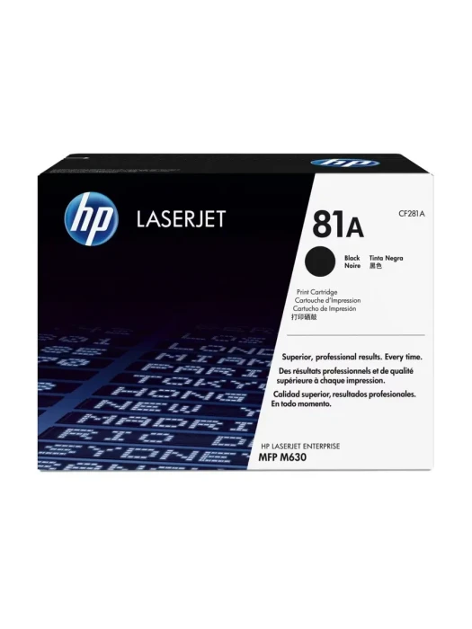 Оригинальный лазерный картридж HP 81A CF281A Черный