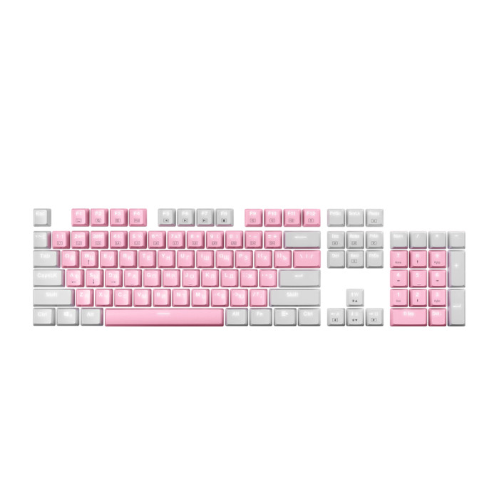 KeyBoard  USB,  Redragon Hades , mechanical, Pink, (70821)