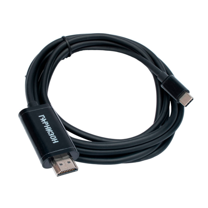 Converter USB Type-C 3.1 m -> HDMI v1.4, Гарнизон GCC-A-CM-HDMI-1.8M