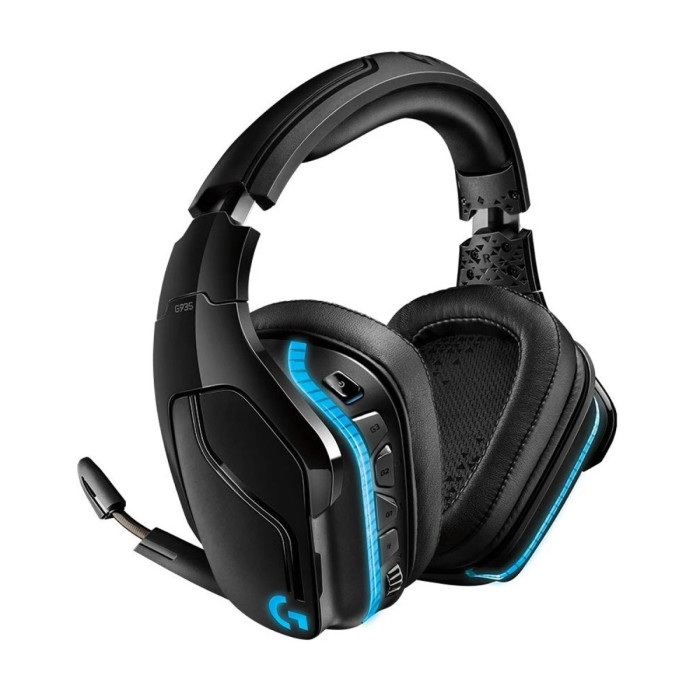 Garnitura wireless Logitech G935 Wireless Headset, audio controls, 3.5mm, [981-000744], black