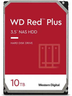 Жесткий диск для NAS систем HDD 10Tb Western Digital RED Plus SATA6Gb/s 3.5&quot; 256Mb 7200rpm WD101EFBX