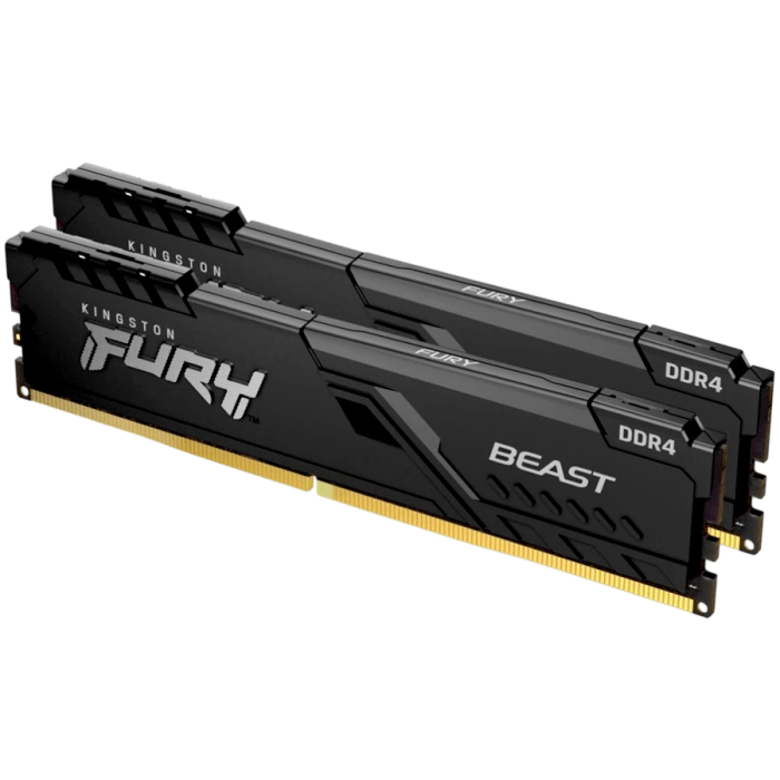 Kingston 16GB 3200MT/s DDR4 CL16 DIMM (Kit of 2) FURY Beast