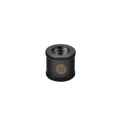 Фитинг для СВО Thermaltake Pacific G1/4 Fem to Fem 20mm extender - Black/Fitting, CL-W049-CU00BL-A