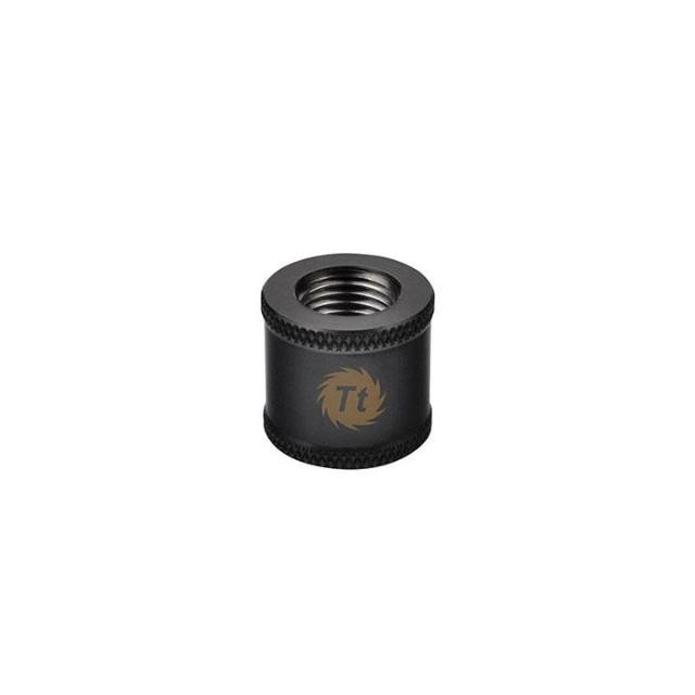 Фитинг для СВО Thermaltake Pacific G1/4 Fem to Fem 20mm extender - Black/Fitting, CL-W049-CU00BL-A