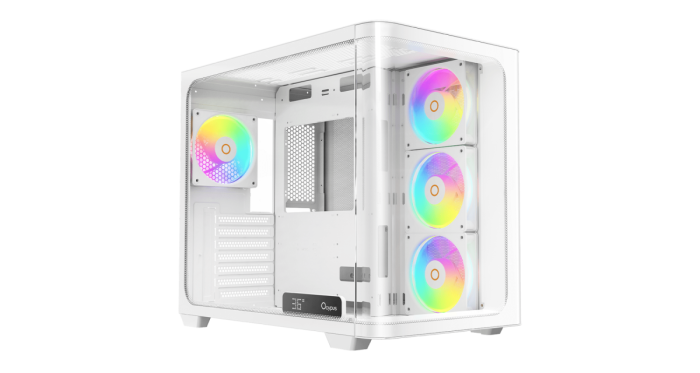 Корпус Ocypus Iota C70 WH Curve ARGB Digital ATX/mATX/mITX 2xUSB Type-C Белый Iota-C70-WHD400CD-GL