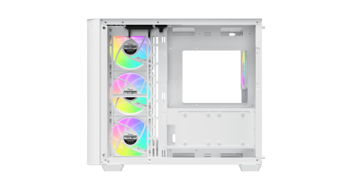 Корпус Ocypus Iota C70 WH Curve ARGB Digital ATX/mATX/mITX 2xUSB Type-C Белый Iota-C70-WHD400CD-GL