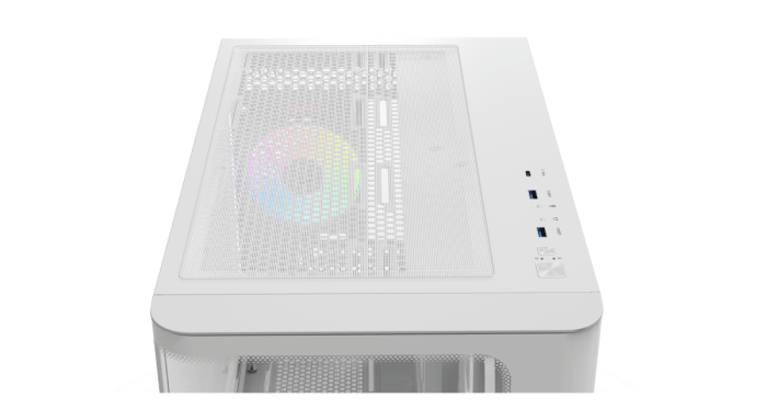 Корпус Ocypus Iota C70 WH Curve ARGB Digital ATX/mATX/mITX 2xUSB Type-C Белый Iota-C70-WHD400CD-GL