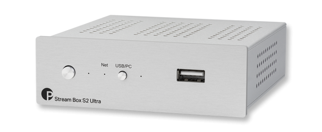 PRO-JECT Проигрыватель сетевой Stream Box S2 Ultra СЕРЕБРО EAN:9120082382694