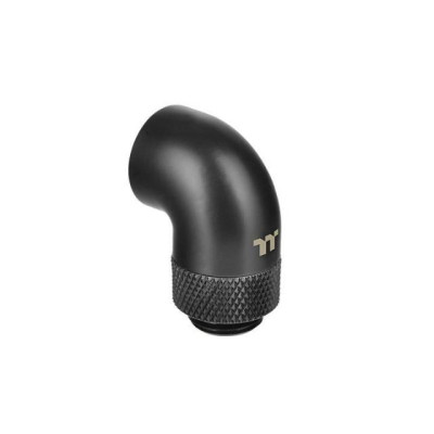 Фитинг для СВО Thermaltake Pacific G1/4 Male to Fem 90-Degree Extender/Fitting, CL-W148-CU00BL-A