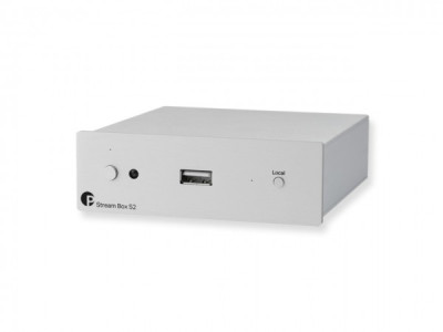 PRO-JECT Проигрыватель сетевой Stream Box S2 СЕРЕБРО EAN:9120082382342