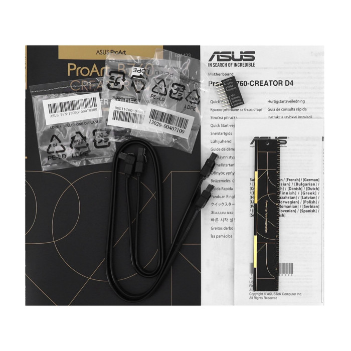 MB Socket1700, ATX, iB760 (DP+HDMI) ASUS PROART B760-CREATOR D4, 4DDR4, 2PCIx16, PCIx1