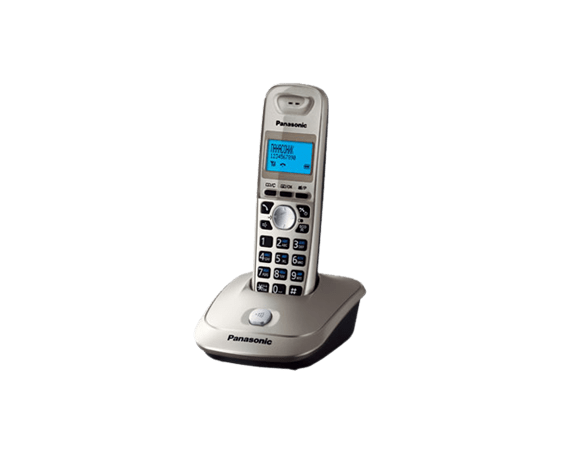 Радиотелефон PANASONIC KX-TGE510 (RUS) Серебристый