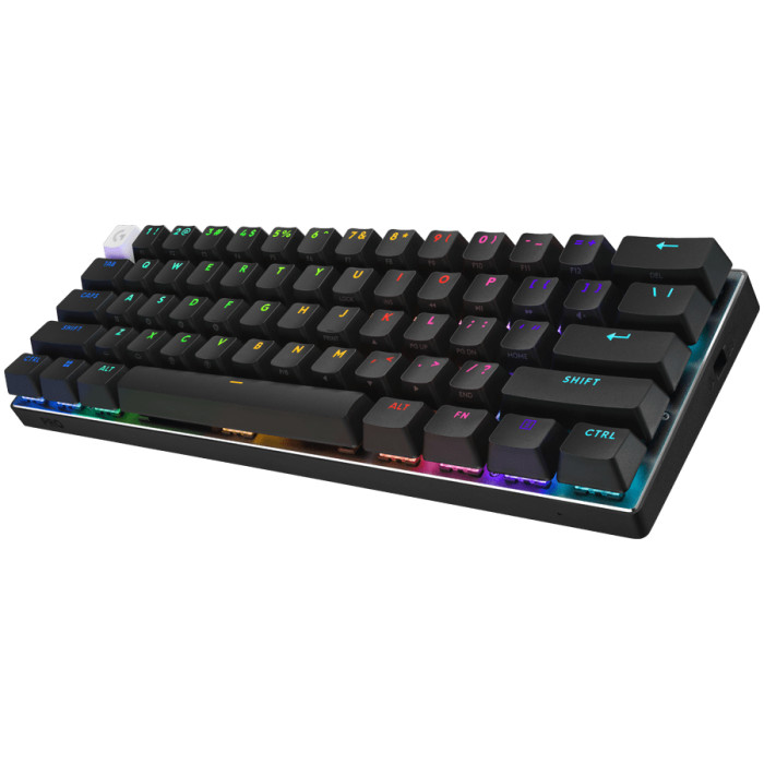 LOGITECH G PRO X 60 LIGHTSPEED Wireless Gaming Keyboard (Tactile) - BLACK - US INT L - 2.4GHZ/BT - EMEA28-935 - TACTILE SWITCH