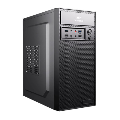 Case mATX mini tower  Wintek, K260-A450-12F, (450W), Black
