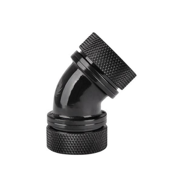 Фитинг для СВО Thermaltake Pacific PETG Tube 45-Degree dual, CL-W098-CA00BL-A