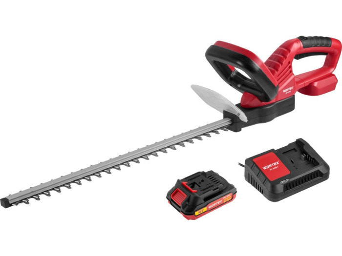 Аккум. кусторез WORTEX DB 5218 ALL1 XLT SET с акб и зу, 18В, 570 мм, шаг 16 мм