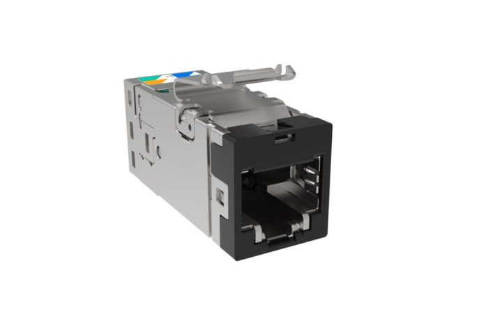 Modular jack NETCONNECT AMP-TWIST SLX cat.6A black