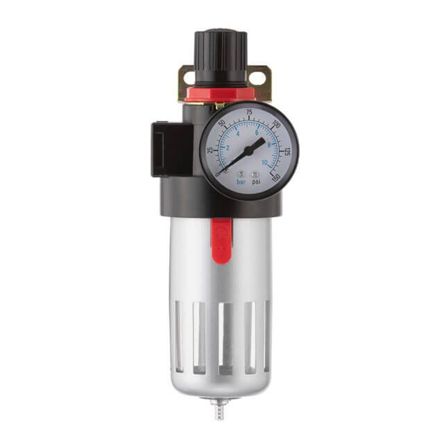 Фильтр очистки воздуха + редуктор в металле 1/2