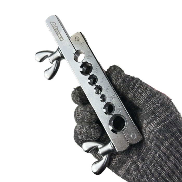 Приспособление для развальцовки и резки тормозных трубок 10 предметов (дюймовый) A1-PQ502 PQ502