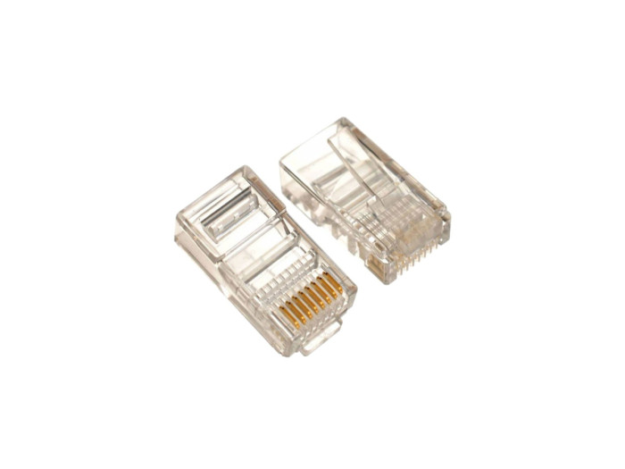 Connector RJ-45, Cablexpert PLUG5UP-INSERT, Cat.5, for UTP, (в пакете 100 штук)