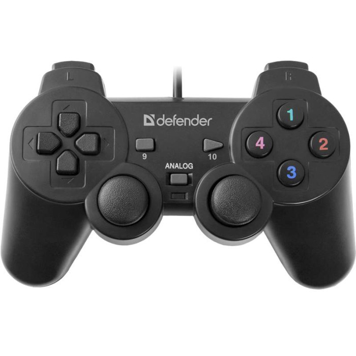 Геймпад Defender Omega USB, 12 кнопок, 2 стика, 64247