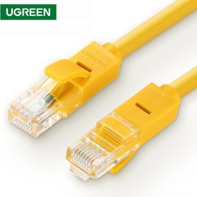Сетевой кабель UGREEN Cat 5e U/UTP 2m (Yellow) 11231