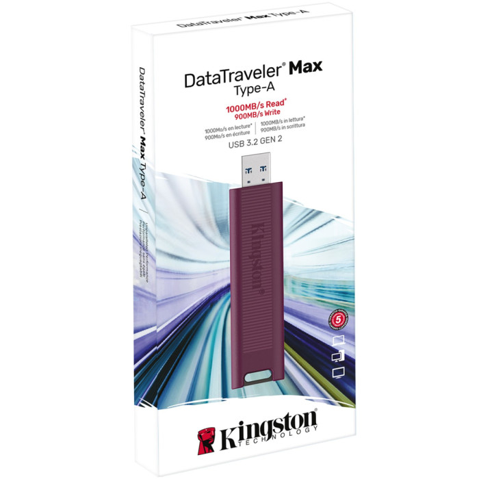 USB flash 256GB Kingston DTMAX, DTMAXA/256GB, USB 3.2, red