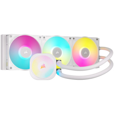 CORSAIR iCUE LINK TITAN 360 RX RGB White AIO, 360mm, Liquid CPU Cooler