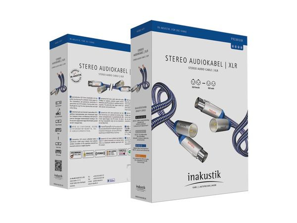 Inakustik Кабель Premium audio cable XLR 0,75m EAN:4001985512188