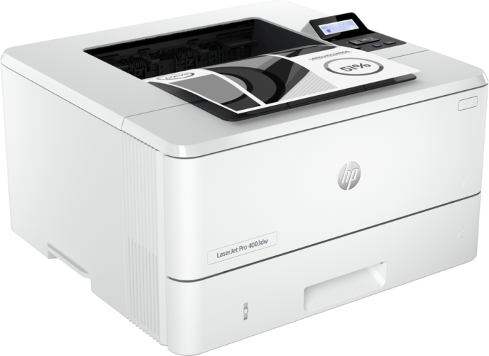 Принтер HP LaserJet Pro 4003dw (A4), 40 ppm, 256MB, 1.2 MHz, tray 100+250 pages, USB+Ethernet+Wi-Fii, Print Duplex, Duty - 80K pages