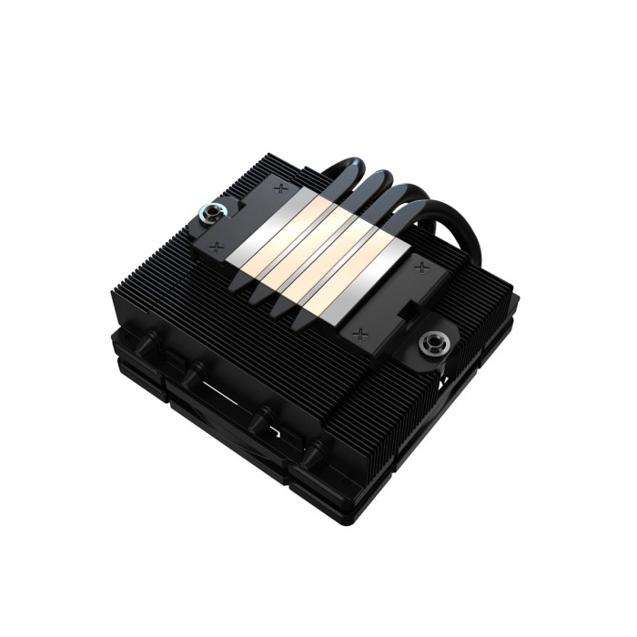 Cooler ID-Cooling, for S1700/1200/115x/AM4, IS-40-XT BLACK, 95W, 9cm fan, 800-2800rpm, 46CFM, 4pin