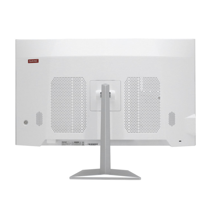 Barebone All-in-One Sanc C2400261D, 23.8" FHD IPS/MB H610/SO-DIMM DDR4/WiFi/keyboard+mouse, white