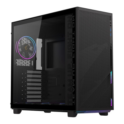Case ATX midi tower Gigabyte Aorus, GB-AC400G, (без БП), black
