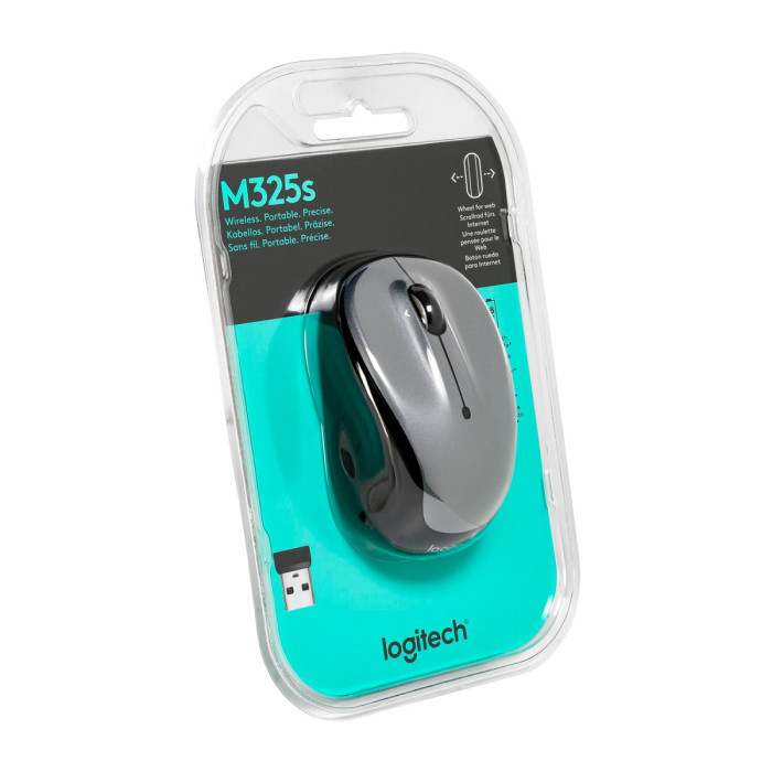 Mouse Logitech M325s Wireless, optical, 1AA, USB unifying-receiver, [910-006813], black