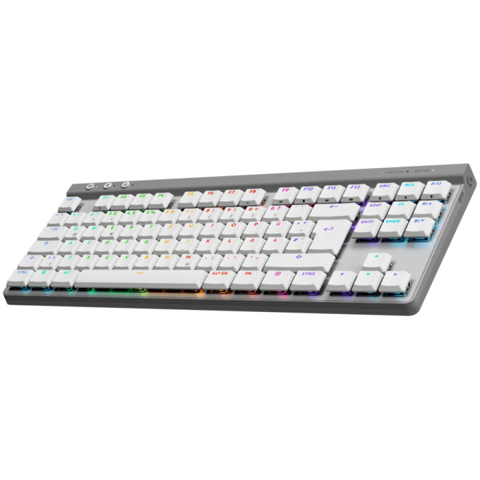 LOGITECH G515 LIGHTSPEED TKL - WHITE - US INT L - 2.4GHZ/BT- EMEA28i-935 - TACTILE