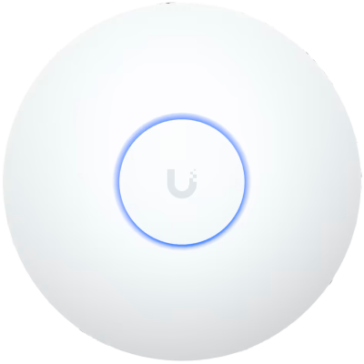 Ubiquiti UniFi U7-LR Long-Range Compact, ceiling-mount WiFi 7 AP with 5 spatial streams and extended signal range