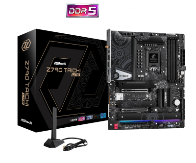 Материнская плата ASRock Z790 TAICHI LITE LGA1700 4xDDR5 8xSATA RAID 5xM.2 HDMI 2xThunderbolt EATX