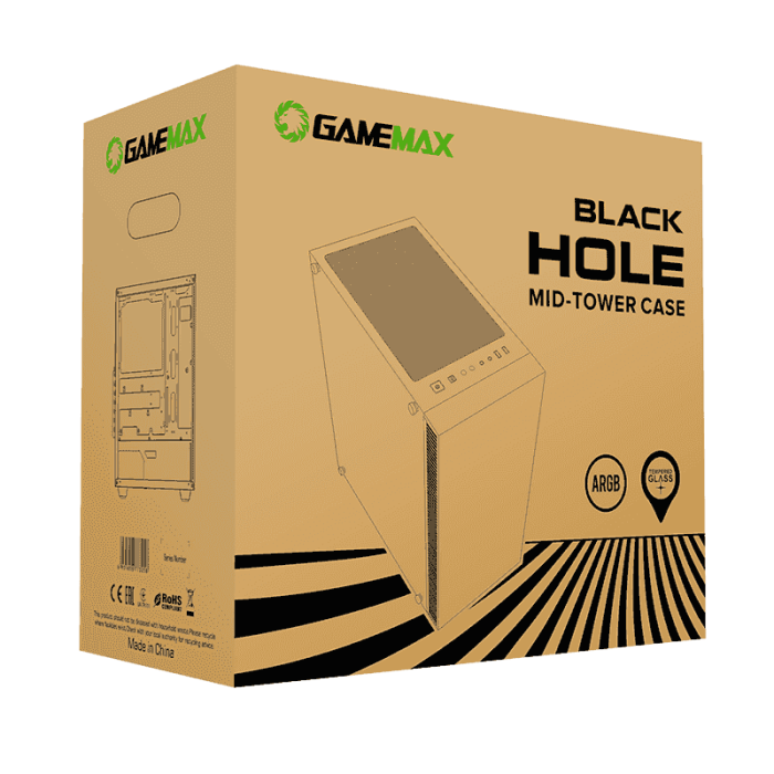 Корпус Gamemax Black Hole