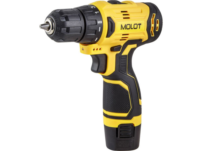 Аккум. дрель-шуруповерт MOLOT MBD 1213 Dli в чем.