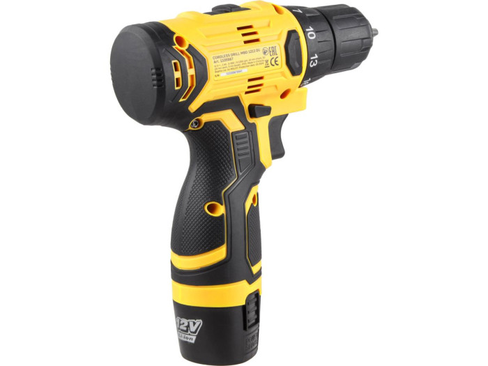 Аккум. дрель-шуруповерт MOLOT MBD 1213 Dli в чем.