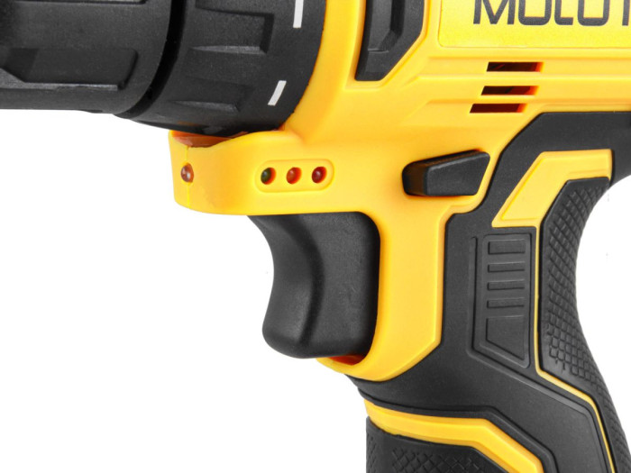 Аккум. дрель-шуруповерт MOLOT MBD 1213 Dli в чем.