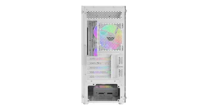 Корпус Ocypus Gamma C50 WH ARGB mATX/ITX 3xUSB Белый Gamma-C50-WHG400XX-GL