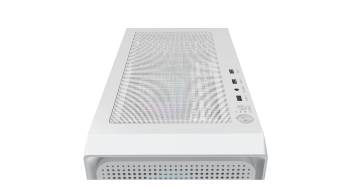 Корпус Ocypus Gamma C50 WH ARGB mATX/ITX 3xUSB Белый Gamma-C50-WHG400XX-GL